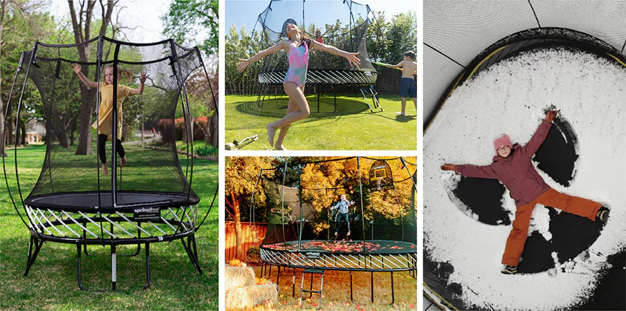 Built Tough: How Springfree Trampolines Handle Harsh Weather