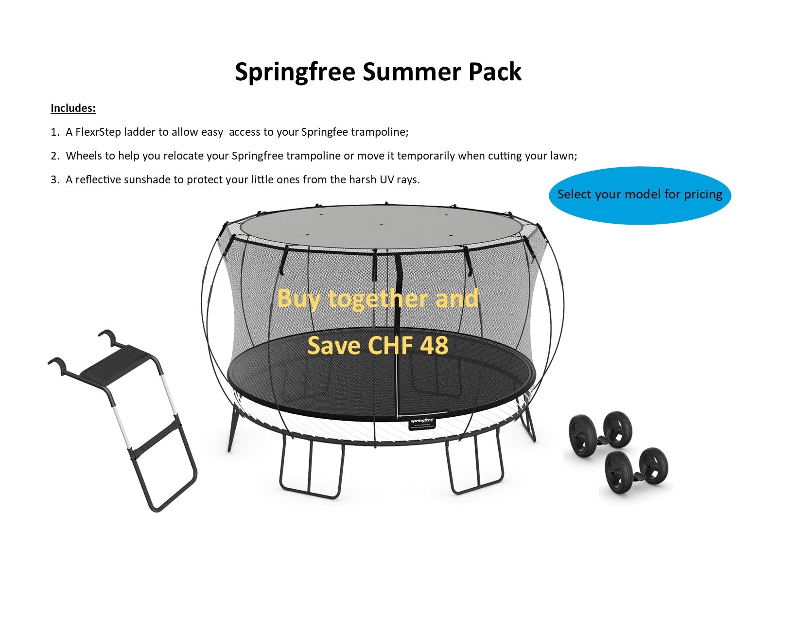 Springfree Summer Pack (Preis variiert je nach Modell)